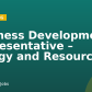Business Development Representative – Energy and Resources