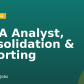 FP&A Analyst, Consolidation & Reporting