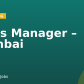 Sales Manager – Mumbai