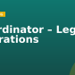 Coordinator – Legal Operations