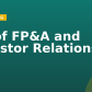 VP of FP&A and Investor Relations