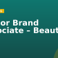 Senior Brand Associate – Beauty