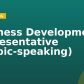 Business Development Representative (Arabic-speaking)