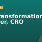 AI Transformation Owner, CRO