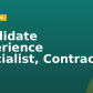 Candidate Experience Specialist, Contractor