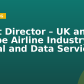 Client Director – UK and Europe Airline Industry – Digital and Data Services