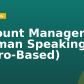 Account Manager – German Speaking (Cairo-Based)