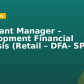 Assistant Manager – Development Financial Analysis (Retail – DFA- SPA5)