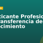 Practicante Profesional de Transferencia de Conocimiento