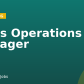 Sales Operations Manager