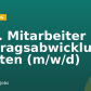 Kfm. Mitarbeiter Auftragsabwicklung Stetten (m/w/d)
