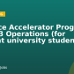 Binance Accelerator Program – Web3 Operations (for current university students)