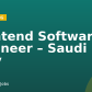 Frontend Software Engineer – Saudi Only