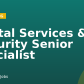 Digital Services & Maturity Senior Specialist