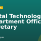 Digital Technology Department Office Secretary