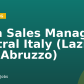 Area Sales Manager Central Italy (Lazio and Abruzzo)