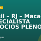 Brasil – RJ – Macaé: ESPECIALISTA NEGOCIOS PLENO