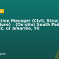 Construction Manager (Civil, Structure, Architecture) – (On-site) South Padre Island, TX, or Amarillo, TX