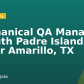 Mechanical QA Manager – South Padre Island, TX, or Amarillo, TX