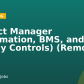 Project Manager (Automation, BMS, and Energy Controls) (Remote)
