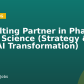 Consulting Partner in Pharma & Life Science (Strategy & Data/AI Transformation)