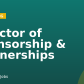 Director of Sponsorship & Partnerships