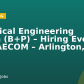 Electrical Engineering Intern (B+P) – Hiring Event with AECOM – Arlington, VA