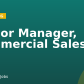 Senior Manager, Commercial Sales Asia