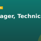 Manager, Technical – PV