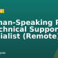German-Speaking POS & Technical Support Specialist (Remote)