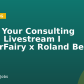 Boost Your Consulting Skills: Livestream I CareerFairy x Roland Berger