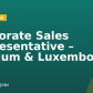 Corporate Sales Representative – Belgium & Luxembourg