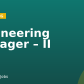 Engineering Manager – II