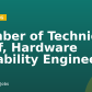 Member of Technical Staff, Hardware Reliability Engineer