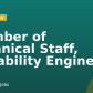 Member of Technical Staff, Reliability Engineer