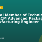 Principal Member of Technical Staff, LCM Advanced Packaging & Manufacturing Engineer