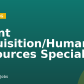 Talent Acquisition/Human Resources Specialist