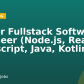 Senior Fullstack Software Engineer (Node.js, React, Typescript, Java, Kotlin)