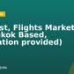 Analyst, Flights Marketing (Bangkok Based, relocation provided)