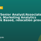Analyst/Senior Analyst/Associate Manager, Marketing Analytics (Bangkok Based, relocation provided)