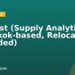 Analyst (Supply Analytics, Bangkok-based, Relocation provided)