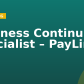 Business Continuity Specialist – PayLink