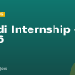 Saudi Internship – 2026