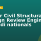 Junior Civil Structural Design Review Engineer – Saudi nationals