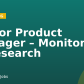 Senior Product Manager – Monitoring & Research