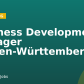 Business Development Manager (Baden-Württemberg)