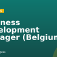 Business Development Manager (Belgium)