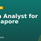Data Analyst for Singapore