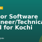 Senior Software Engineer/Technical Lead for Kochi