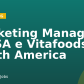 Marketing Manager – FiSA e Vitafoods South America